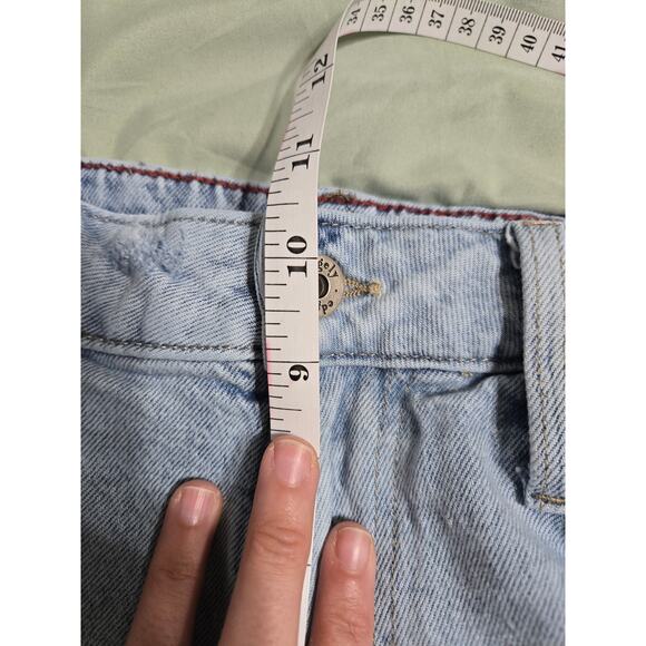 Edgely size 14 women's mid rise cropped relaxed boyfriend jeans - Picture 9 of 10